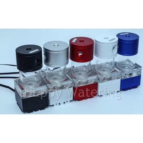 Super Quiet 12V Water Cooler Pump Black/Silvery/Red/Blue/White 800L/H Flow with 4M Lift Professional Water Cooling Pump