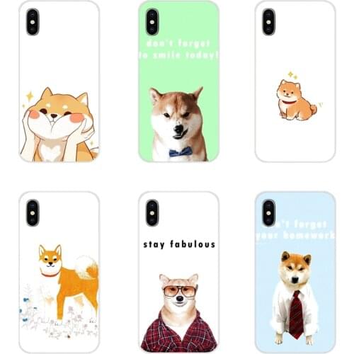For Samsung Galaxy A3 A5 A7 A9 A8 Star A6 Plus 2018 2015 2016 2017 Cartoons Hayvan Shiba Inu Accessories Phone Cases Covers