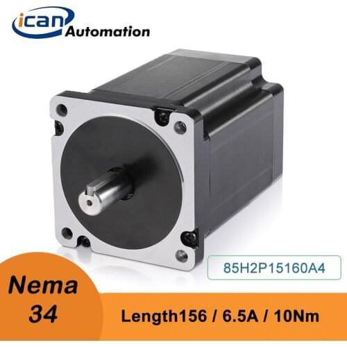 ICAN 2phase 151mm Length 6.5A 10Nm Stepper Motor Nema 34