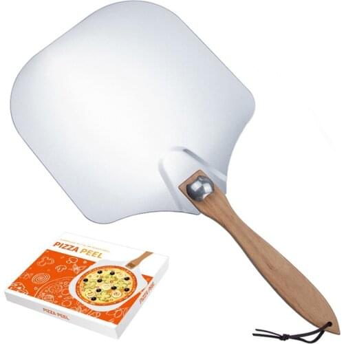 Durable Pizza Paddle Stainless Steel Blade Quality Pizza Shovel Pastry Tools 1 Piece Spatula Cake Shovel Kitchen Accessori