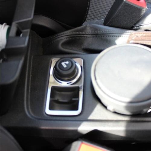 My Good Car Stainless Steel Car Cigarette Lighter Decoration Paillette Cover Trim Sticker for Ford Focus 3 MK3 Accessories