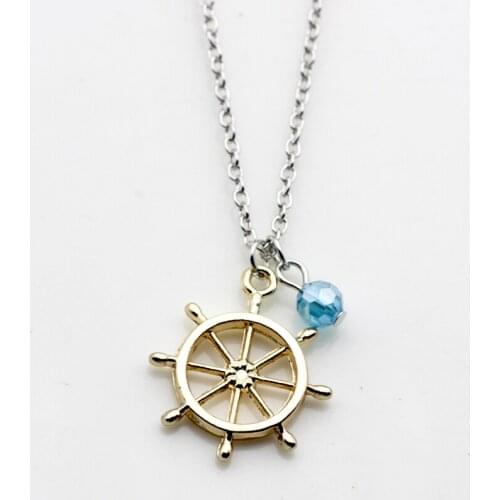 N271 Fashion jewelry simple letter alloy combination necklace for Women