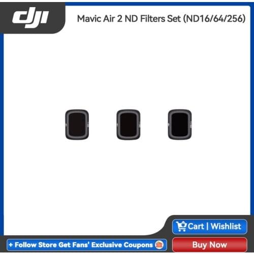 DJI Mavic Air 2 ND Filters Set (ND16/64/256) High-quality optical materials original brand new in stock