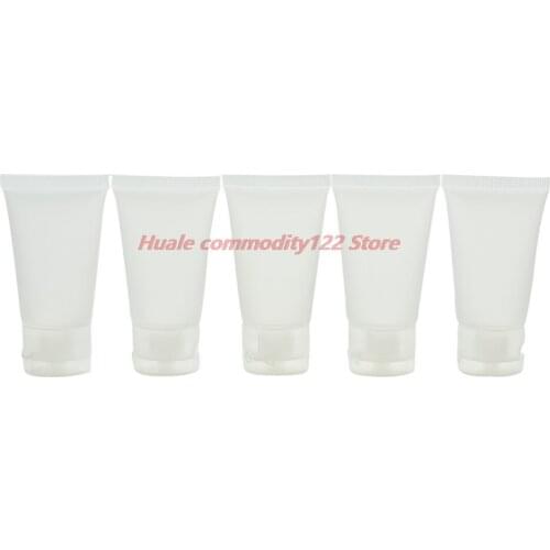 New 5Pcs/lot Travel Bag Empty Clear Tube Cosmetic Cream Lotion Containers Refillable Bottles 20ml/ 30ml/ 50ml/ 100ml For Pick