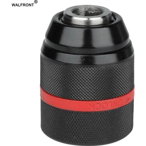 Hand Electric Keyless Hand Drill Chuck 1/2-20UNF Mount 2~13mm Self-tighten Drill Chuck for Multiple Purposes