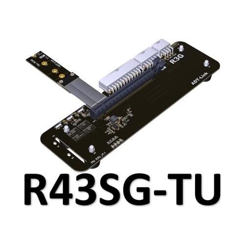 M.2 key M for NVMe External Graphics Card Stand Bracket w PCIe3.0 x4 Riser Cable 25cm50cm 32Gbs For ITX STX NUC VEGA64 GTX1080ti