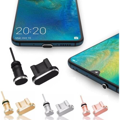 Earphone Jack Mobile Phone Accessories Dust Plug 5set Micro USB Charging Port 3.5mm for Samsung Galaxy S2 S3 S4 S5 S6 S7