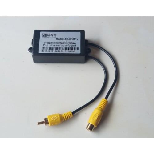 RCA Video/Surveillance/Anti-jamming AV Video Filtering to Eliminate Strong Power Cross-stripe Snowflake Denoiser/Isolator