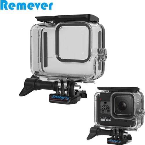 New Arrival 60M waterproof Diving Swimming Case Cover Housing Shell Accessories for Gopro Hero 8 Black