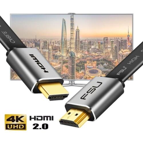 4K 60Hz HDMI To HDMI Cable High Speed 2.0 Gold Plated HDMI Male to Male For Monitor Computer TV PS3/4 Projector HDTV 1m 2m 3m