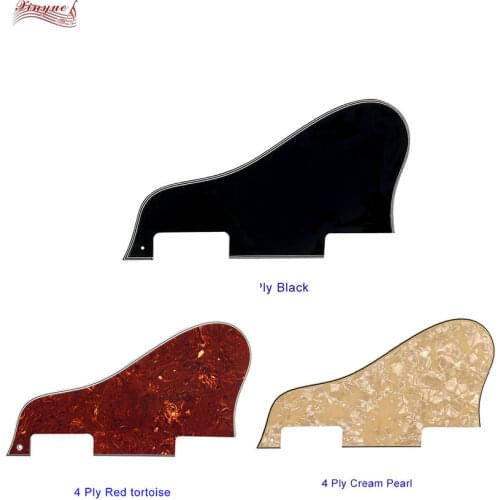 Pleroo Custom Guitar Pickgaurd For One Hole ES 335 Short Jazz Archtop Guitar Pickguard Scratch Plate