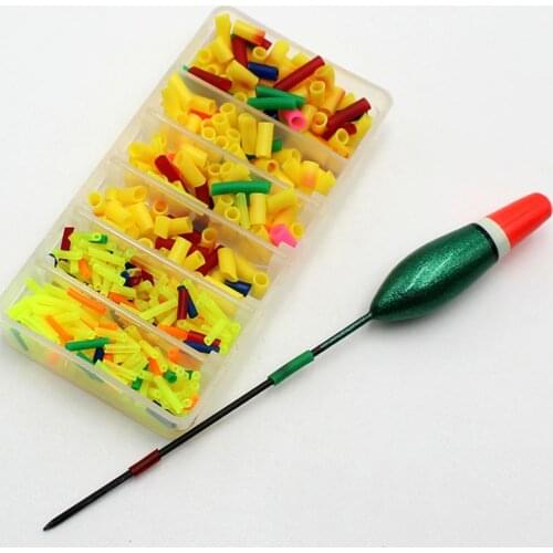 1 Set Carp fishing Accessories Rubber Float Sleeves Stops Silicone boilie stop for Carp Hair Rig Fishing Tackle