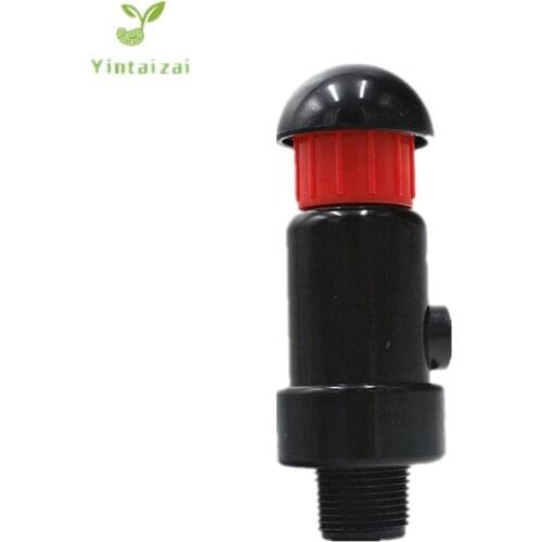 10pcs 1inch MPT Air Vacuum Relief Valve Air Vent Installed on Drip Irrigation or Drip Tape Systems Drip Tape Watering Fittings