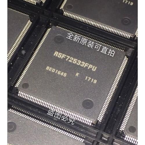 12pcs/lot R5F72533FPU R5F72531KFPU QFP CPU NEW original in stock