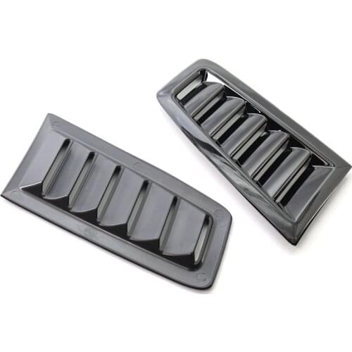 2X Car Hood Vent, Decorative Hoods Bonnet Vent, Air Flow Intake Louvers, Hoods ,Vents ,for FORD FOCUS