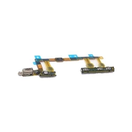 5pcs/lot power on/off volume button switch with vibrator ribbon flex cable for Sony Xperia Z3 mini M55W D5803 D5833