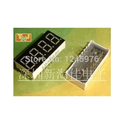 Free shopping 10 PCS LD-3461BS 4 Digit 0.36" RED 7 SEGMENT LED DISPLAY COMMON ANODE+Hot sale