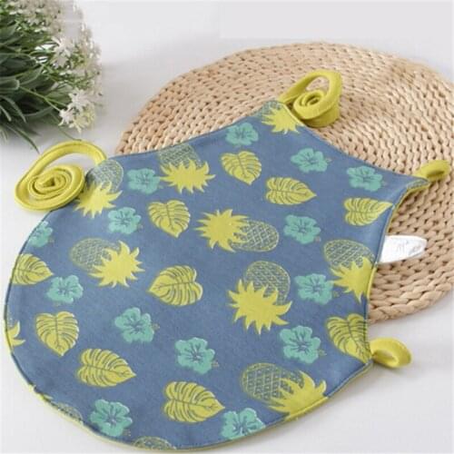 Baby Kids Cotton Bibs Feeding Lunch Apron Simple Bibs Children Clothes Accessorries High Quality Skin-Friendly Saliva Towel