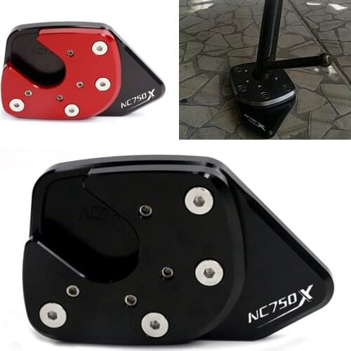 For HONDA NC750X NC 750X NC750 X NC700X 2014-2020 Motorcycle Kickstand Foot Side Stand Extension Enlarger Pad Support Plate