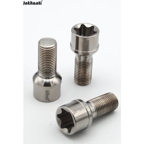 Titanium alloy auto parts wheel bolts