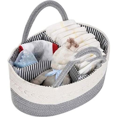 Baby Diaper Nursery Storage Baskets Mummy Carriage Waterproof Bottle Wet Wipes Bag Handbag Pram Wipes Organizer Storage Baskets