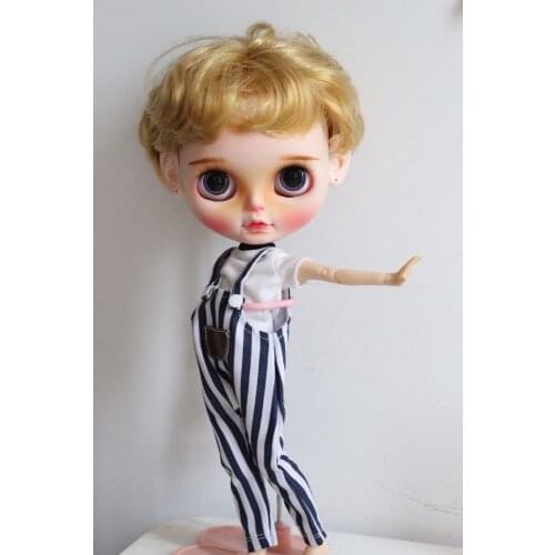 Customization doll DIY Change joint body blyth doll For Girls cute doll short