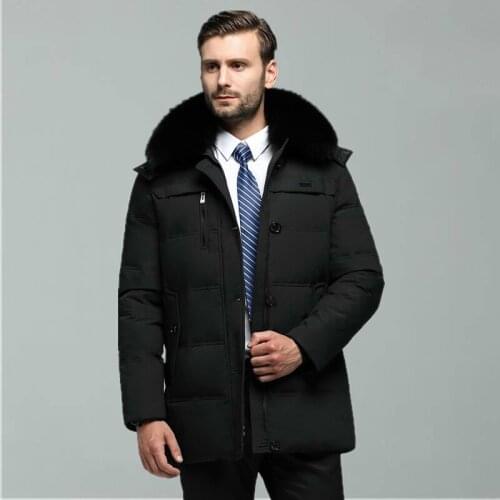 MNEs long winter duck coat, warm, plus size, jacket for men, down jacket, doudoune homme