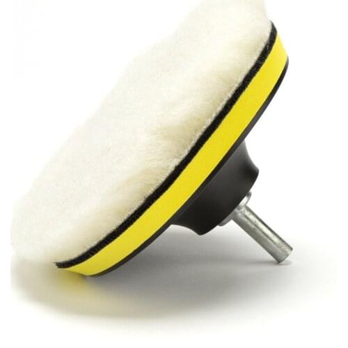 For Drill Polishing Pad Polisher Kit Set Sponge Tools Wavy Waxing 5\\\" Buffer Buffing