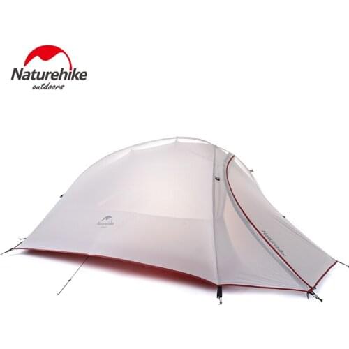 Naturehike Tent 1 Person Camping tent 3 Seasons Outdoor Ultralight Silicone tents Waterproof 3000+ 1.15Kg