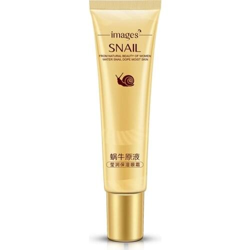 IMAGES Snail Eye Cream Whitening Moisturizing Anti-Aging Wrinkle Remove Dark Circles Snail Cream