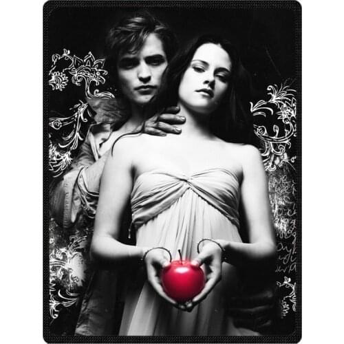 Twilight bedspread blanket Super Soft Custom Flannel Blanket to on for the sofa/Bed/Car Portable Blankets