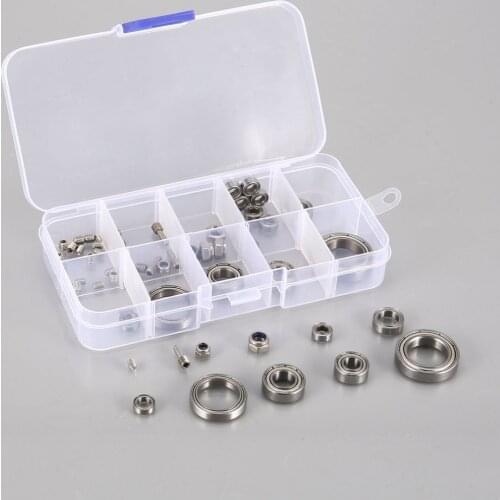 Adjustable Clamps Ball Bearing Accessories Set for Rc Hobby Model Car 1/7 Traxxas UDR RC Crawler Car Full Cars