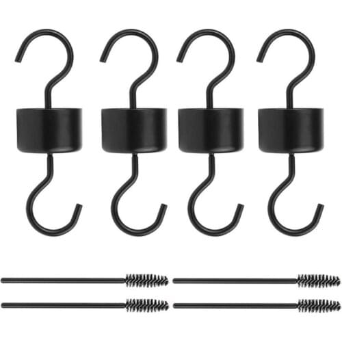 Ant Moats Hanging Hummingbird Feeders Accessory Black Metal Hooks with Brushes Authentic Trap Gets Rid of Ants Safe Kit