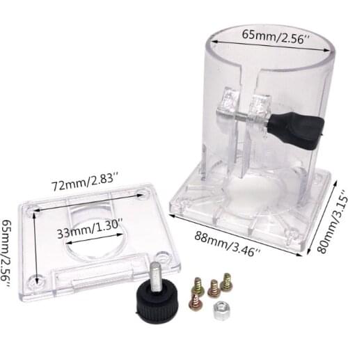 Trimmer Router Base Standard Electric Trimming Machine Protective Cover Tools 831B