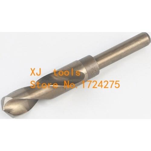 1/2 inch Dia Reduced Shank HSS-CO Twist Drill Bit 14.0mm-30.0mm Blade For Bore Machining (14/15/16/17/18/19/20/22/25/28/30mm)