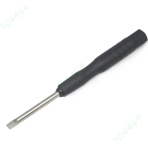 10pcs /lot 85mm x 3mm Mini Flat Slotted Word Screwdriver Mobilephone PC Repair Tool Set