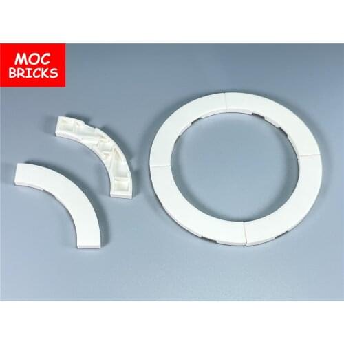 10pcs/lot MOC Bricks Tile Round 1 x 1 Quarter 27925 27507 DIY Educational Building Blocks Action Figure Kids Toys Dolls Gifts