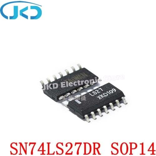 10pcs SN74LS27DR 74LS27DR 74LS27 SOP-14 New IC