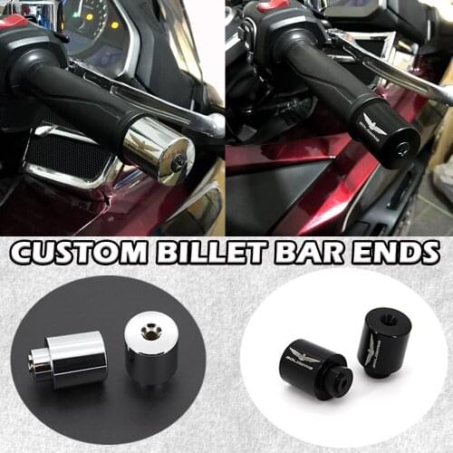 Motorcycle Accessories For HONDA Gold Wing 1800 GL1800 GL 1800 2001-2020 rod end counterweight F6B 13-20 Custom Billet Bar ends