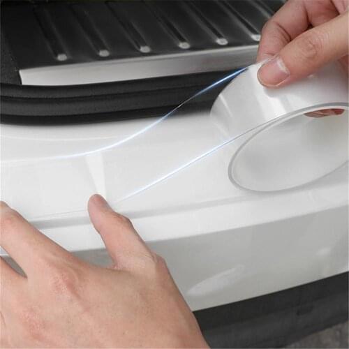 Car Sticker Anti-collision Strip Door Protector Car Side Door Edge Guard Bumper Protector Auto Door Sill Trunk Sticker Nano Tape