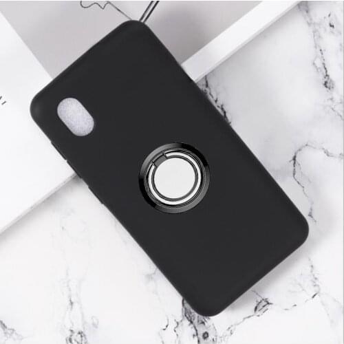 For Hisense A5C / A5 5.84" Back Ring Holder Bracket Phone Case Cover Phone TPU Soft Silicone Cases
