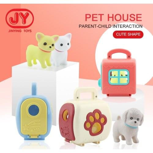 Children Toys Cute Pet Hut Blind Box Model Toys Doll Birthday Gift Toys For Kids Anime Peripheral Desktop Ornaments Girl Gift