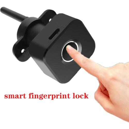 Smart Fingerprint Door Lock Smart Lock Door Fingerprint Padlock Cabinet Drawer Digital Lock USB Charging Electronic Lock Door