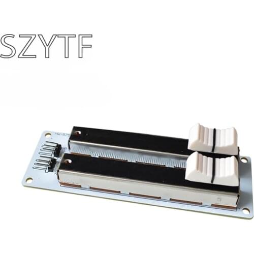 Double row sliding potentiometer analog sensor electronic blocks module double linear potentiometer