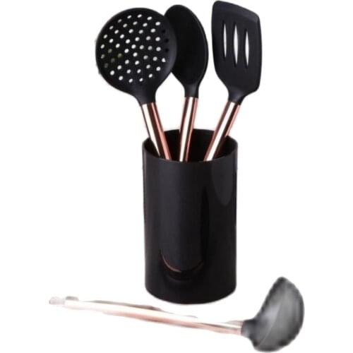 Kitchenware Non-stick Cookware Cooking Tool Spatula Ladle Egg Beaters Shovel Spoon Soup Kitchen Utensils Set 5 pieces