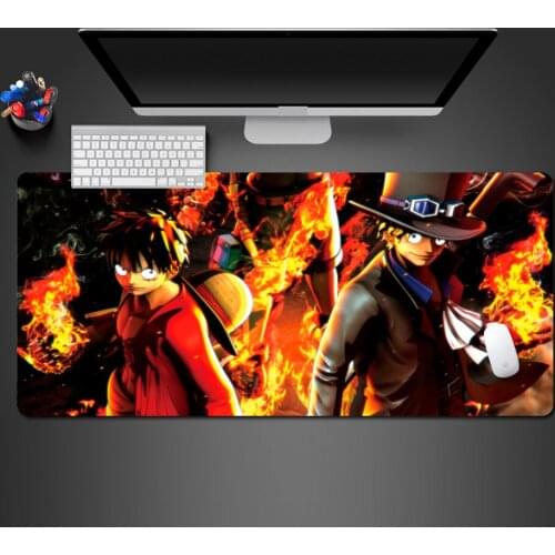 Hot Blood Animation Best-selling Mousepad Advanced Natural Rubber Game Computer Accessories Lock Pads Large Play Pad To Gamer