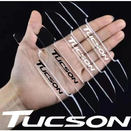 4pcs Car door Prevent impact Car sticker for Hyundai tucson nline 2016 2019 2021 Car stickers accessories