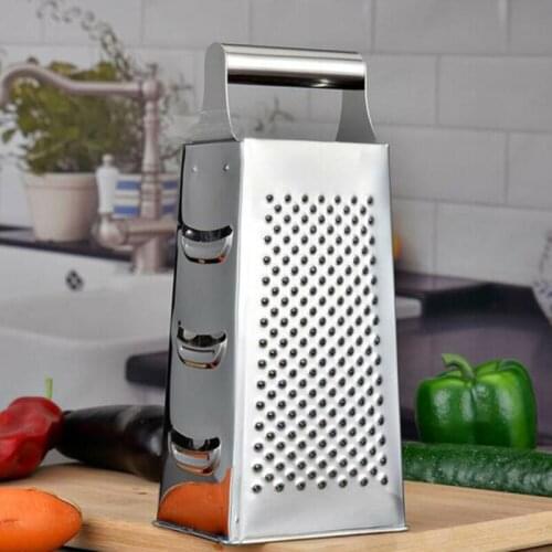 Stainless Steel Four Sided Grater Kitchen Grater Vegetable Grater Planer