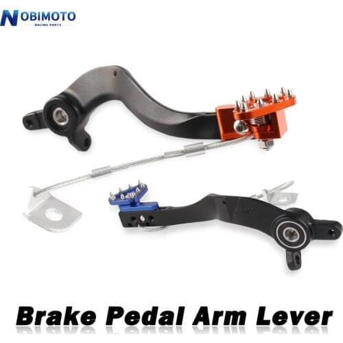 New Motorcycle CNC Rear Brake Pedal Arm Lever For KTM HUSQVARNA HUSRBERG SX XC TC TE FC FE EXC XCW 125-530 2008-2016 Moto Parts