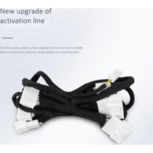 For Tesla Model 3 Audio Activation Upgrade Modification 8 Liters 14 Car Speaker Cable Interior Modification Accessories